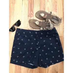 Navy and White Anchor Shorts ⚓️